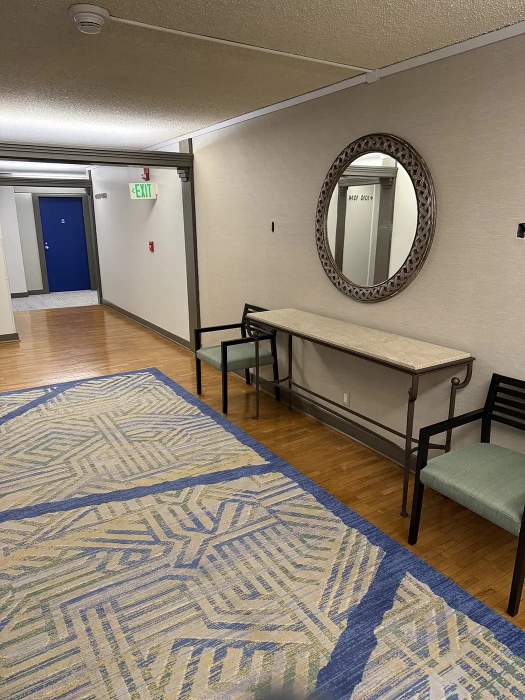 Professionally presented common area in a commercial property
